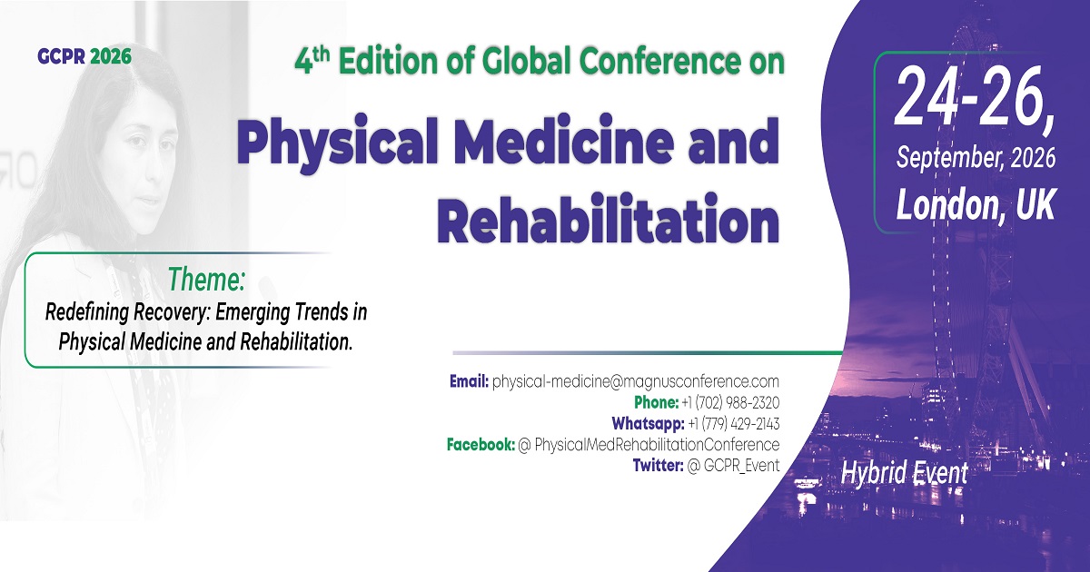 Global Conference on Physical Medicine and Rehabilitation logo